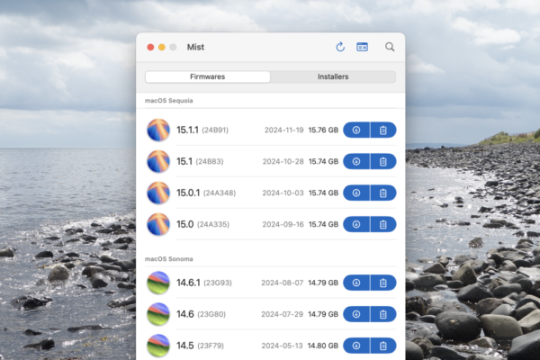 Mist Puede Descargar Cualquier Versión de macOS Mist Can Download Any Version of macOS