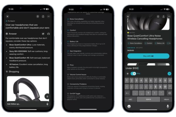 Perplexity ahora te permite comprar directamente en el motor de búsqueda de IA. Perplexity now lets you buy stuff directly in the AI search engine