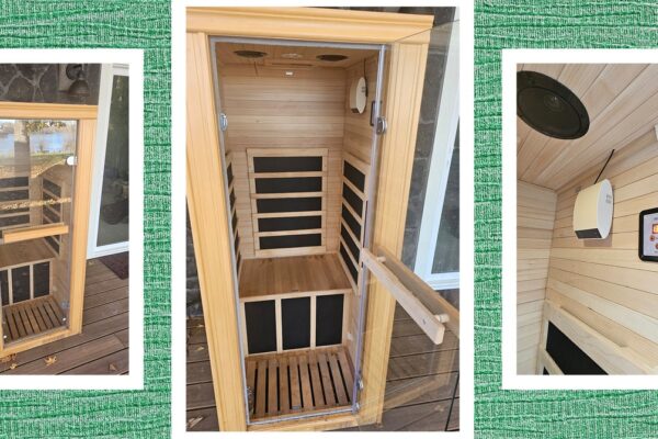 Probé la sauna más barata en Wayfair. I Tried the Cheapest Sauna on Wayfair