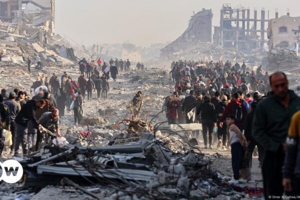 Cese del fuego en Gaza inicia tras retraso por nombres de rehenes – DW – 19/01/2025 Gaza ceasefire begins after delay over hostage names – DW – 01/19/2025