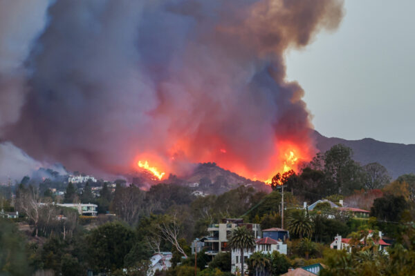 Cómo protegerse de los incendios forestales y los efectos de las cenizas en California Powerful Winds Fuel Multiple Fires Across LA