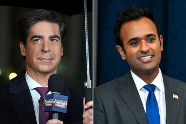 Vivek Ramaswamy Preguntado si Elon Musk Lo Despidió Jesse Watters and Vivek Ramaswamy